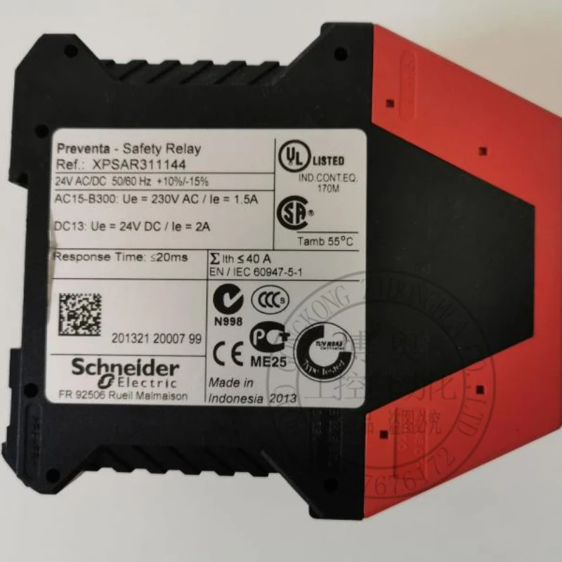 Новое оригинальное импортное реле безопасности Серии XPS XPS-AR311114P/XPSAR3111144 в наличии
Новое оригинальное импортное реле безопасности Серии XPS XPS-AR311114P/XPSAR3111144 в наличии