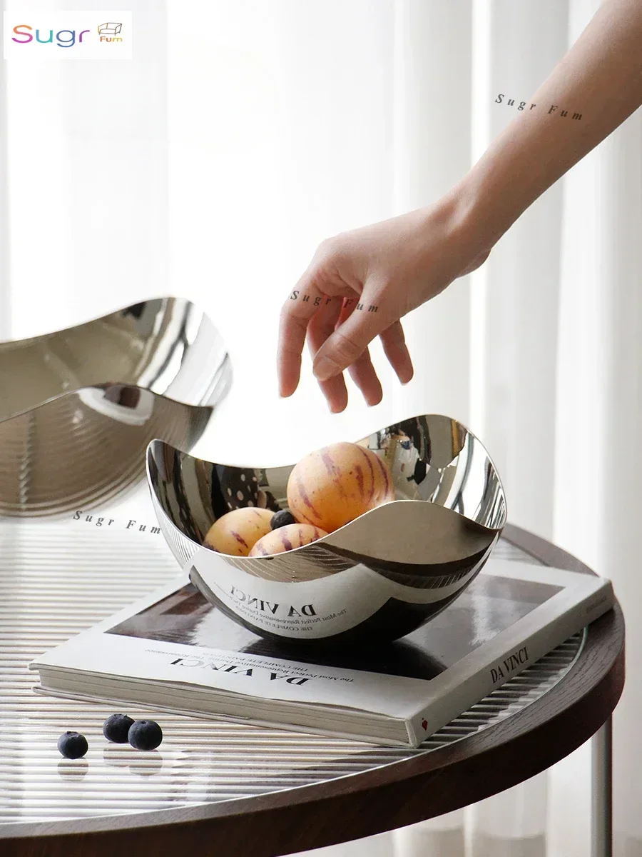 LamomeDeco Nordic 304 stainless steel light luxury large nut fruit tray living room household tray ornament
LamomeDeco Nordic 304 stainless steel light luxury large nut fruit tray living room household tray ornament