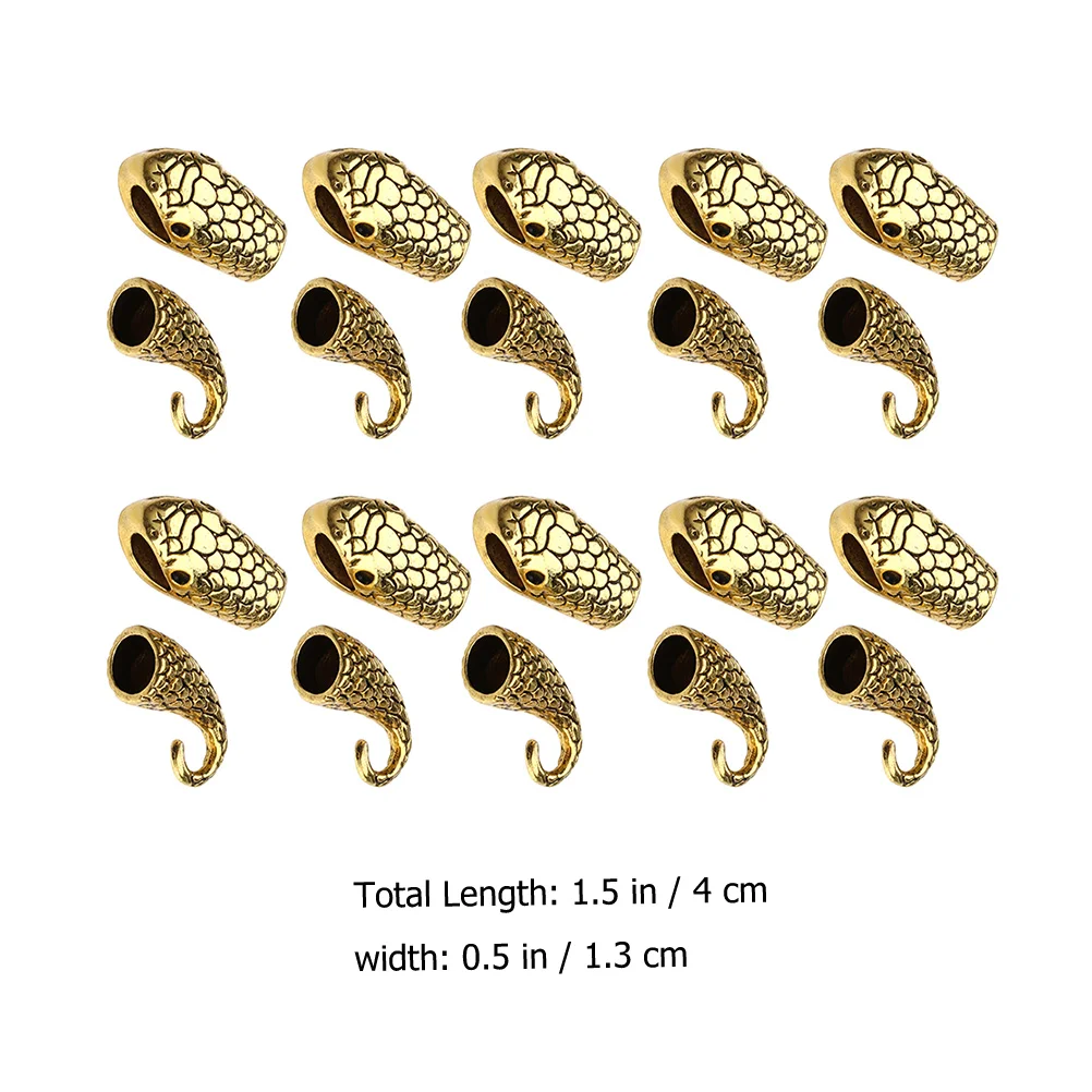 Snake Head Tail Alloy Clasps Durable Toggle Bracelet Necklace Connector Findings For Jewelry Craft Closure Making Spacer 
Snake Head Tail Alloy Clasps Durable Toggle Bracelet Necklace Connector Findings For Jewelry Craft Closure Making Spacer