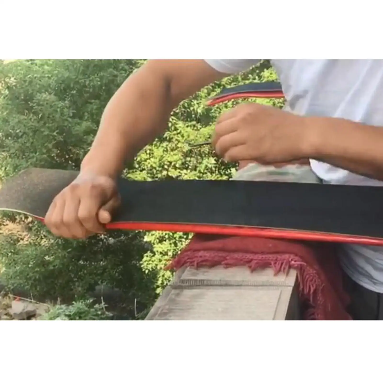 Skateboard Sandpaper Anti Skid Rough 800 Grit Grip Tape Sheet Athletic Board Mat for Balance Wheelchairs Steps Stairs
Skateboard Sandpaper Anti Skid Rough 800 Grit Grip Tape Sheet Athletic Board Mat for Balance Wheelchairs Steps Stairs