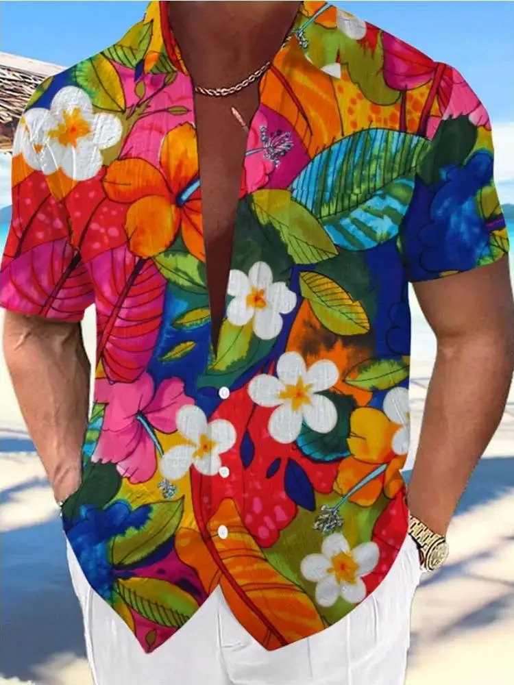 Casual Beach Printed 3D Digital irt Men's Loose Fit Breathable Skin-Friendly ort Sve Flip-Collar Open Cardigan
Casual Beach Printed 3D Digital irt Men's Loose Fit Breathable Skin-Friendly ort Sve Flip-Collar Open Cardigan