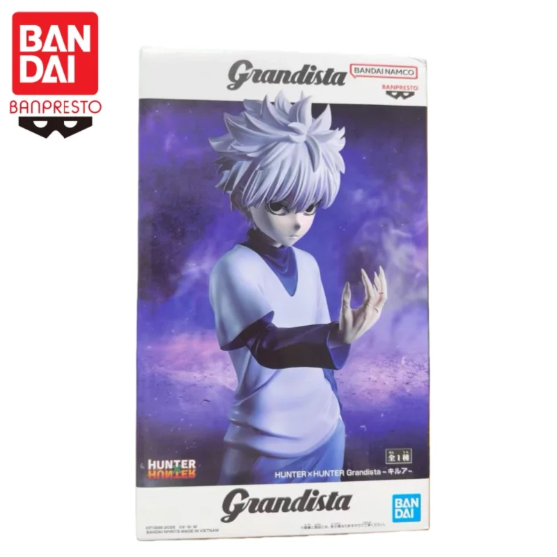 In Stock 100% Original Bandai Grandista Hunter Hunter Killua Zaoldyeck Kurapika Anime Cartoon Model New Product Ornaments
In Stock 100% Original Bandai Grandista Hunter Hunter Killua Zaoldyeck Kurapika Anime Cartoon Model New Product Ornaments