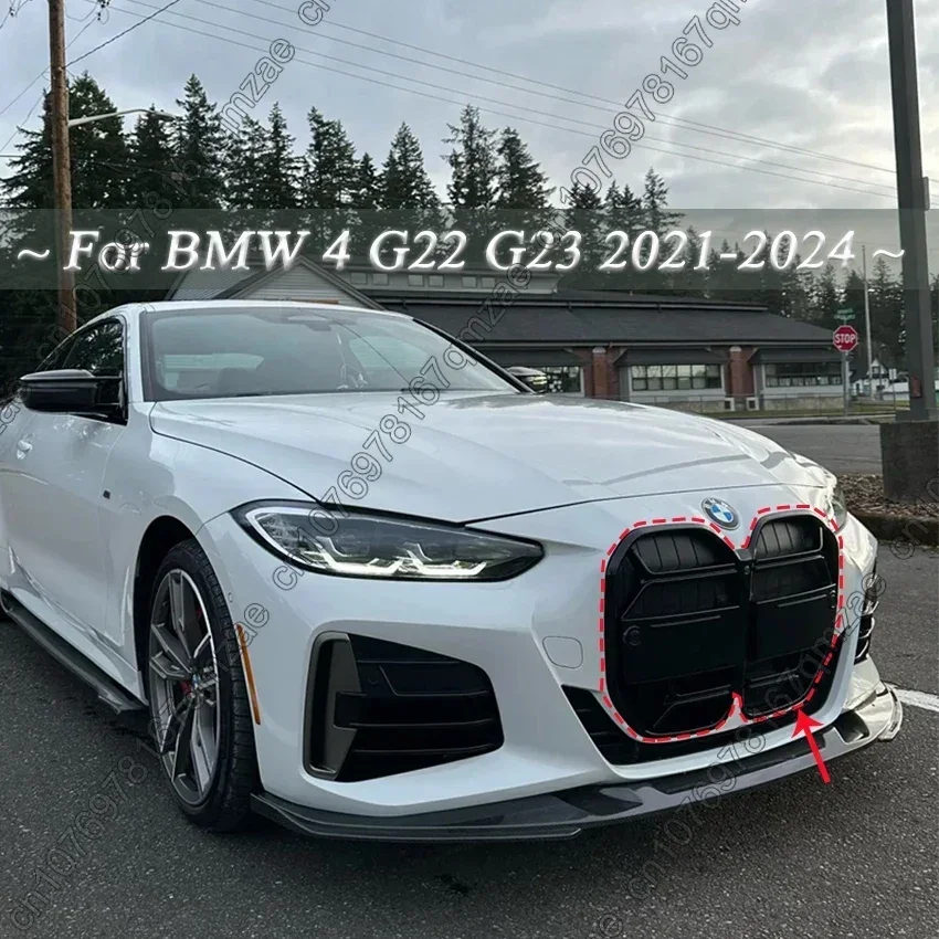 Glossy Black Front Bumper Grills CSL/Diamond Style For BMW 4 Series G22 G23 430i M440i 2021-2024 Car Replacement Kits ABS Grille
Glossy Black Front Bumper Grills CSL/Diamond Style For BMW 4 Series G22 G23 430i M440i 2021-2024 Car Replacement Kits ABS Grille