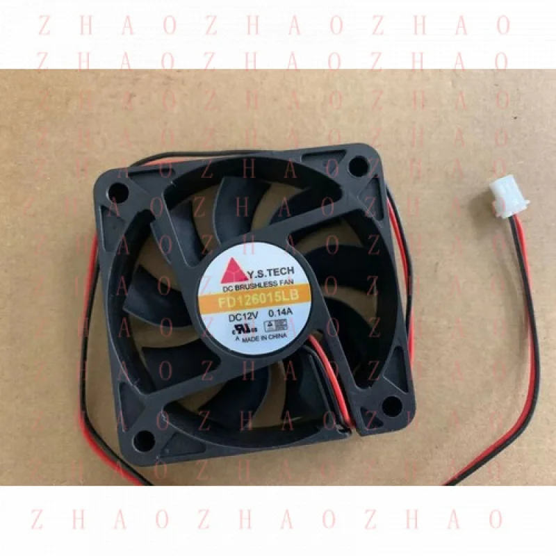 L+ 1pcs 6015 for Y.S.TECH FD126015LB DC12V 0.14A silent cooling fan 6CM
L+ 1pcs 6015 for Y.S.TECH FD126015LB DC12V 0.14A silent cooling fan 6CM