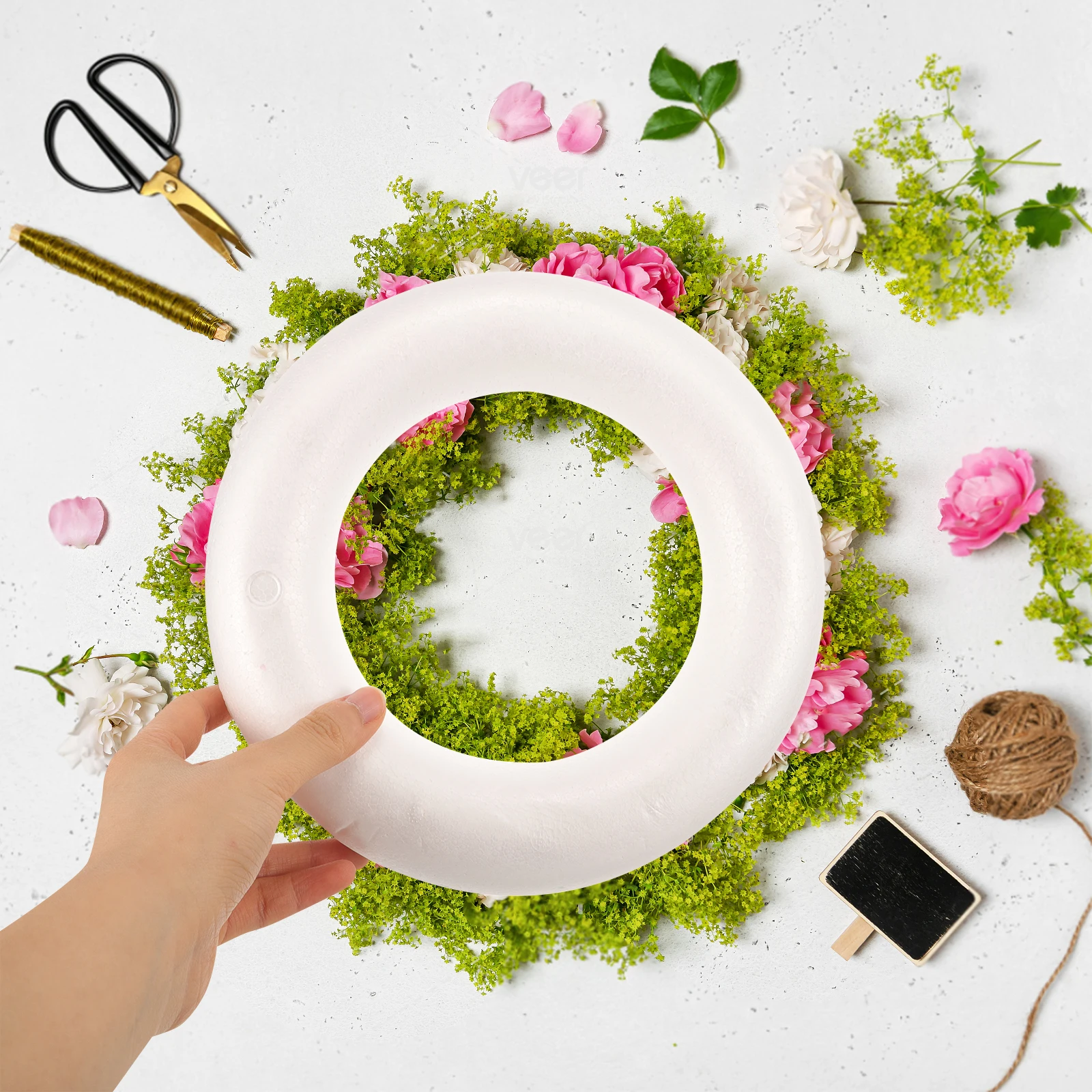 Solid Ring Craft Foam Home Decor Blank Design Circle Party Model Creative Toy Accessories Wedding Props Halloween Easter Harvest
Solid Ring Craft Foam Home Decor Blank Design Circle Party Model Creative Toy Accessories Wedding Props Halloween Easter Harvest