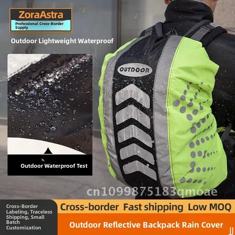 Универсальный водонепроницаемый дождевик со светоотражающей полосой для рюкзака, альпинистской сумки, унисекс, черный, красный, спортивное уличное снаряжение
Универсальный водонепроницаемый дождевик со светоотражающей полосой для рюкзака, альпинистской сумки, унисекс, черный, красный, спортивное уличное снаряжение