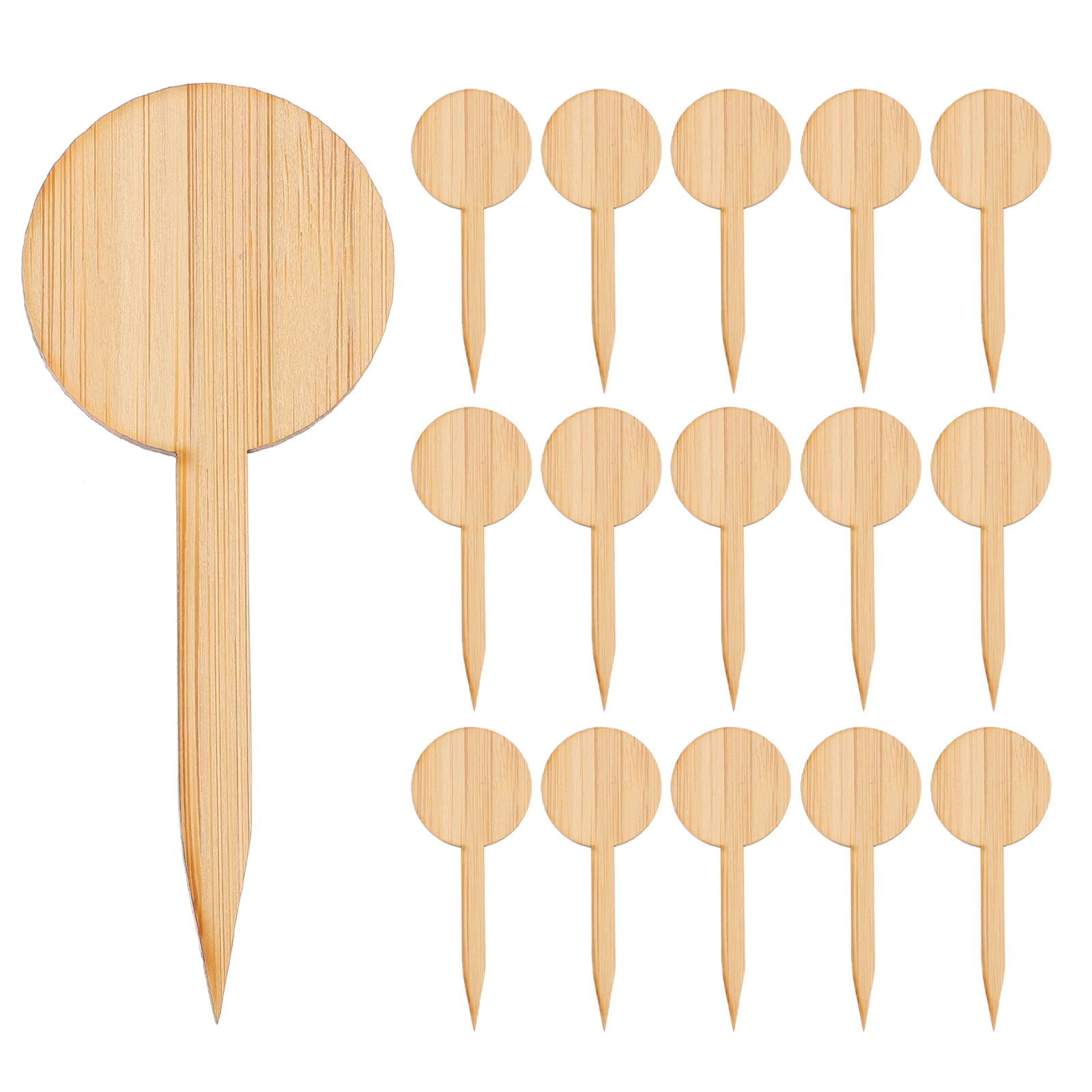 20 pcs Plant Labels Bamboo Herb Markers Gardening Signs Seedling Stakes Easy Insert Wood Color Miniature Plaque
20 pcs Plant Labels Bamboo Herb Markers Gardening Signs Seedling Stakes Easy Insert Wood Color Miniature Plaque