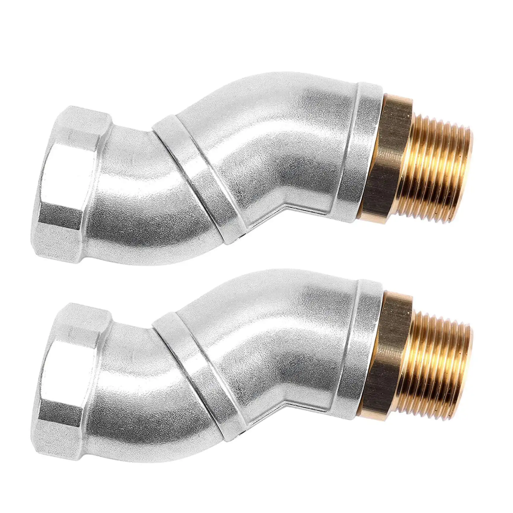 2pcs 1 Inch Fuel Hose Swivel 360 Rotating Connector for Fuel Nozzle Multi Plane Fuel Plane Swivel
2pcs 1 Inch Fuel Hose Swivel 360 Rotating Connector for Fuel Nozzle Multi Plane Fuel Plane Swivel