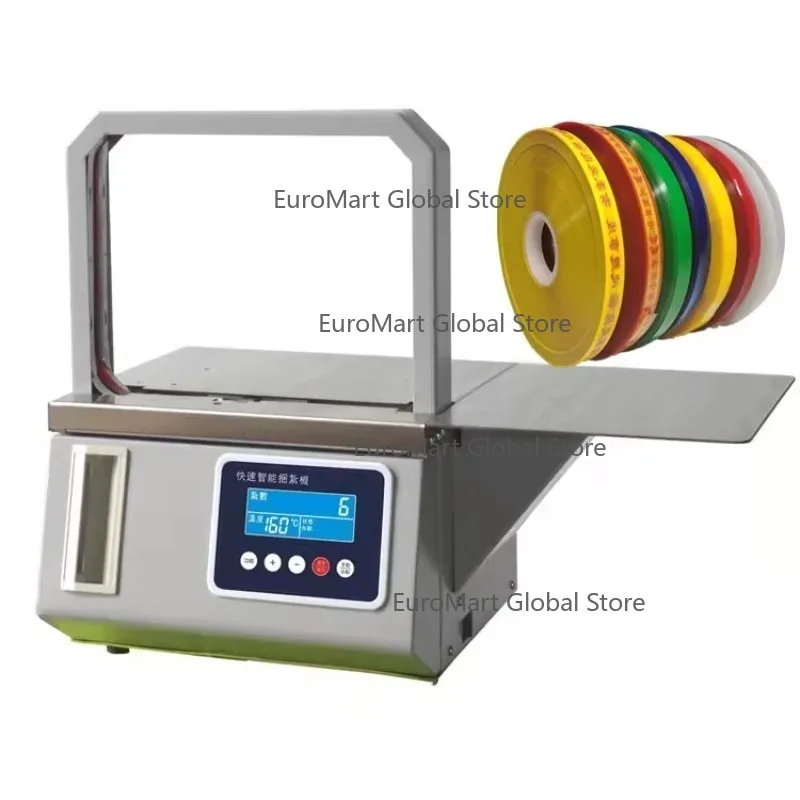 Automatic Small Strapping Machine OPP Belt Hot Melt Strapping Machine Bundling Machine Bundle Strap Vegetable Tie Ring Tool
Automatic Small Strapping Machine OPP Belt Hot Melt Strapping Machine Bundling Machine Bundle Strap Vegetable Tie Ring Tool