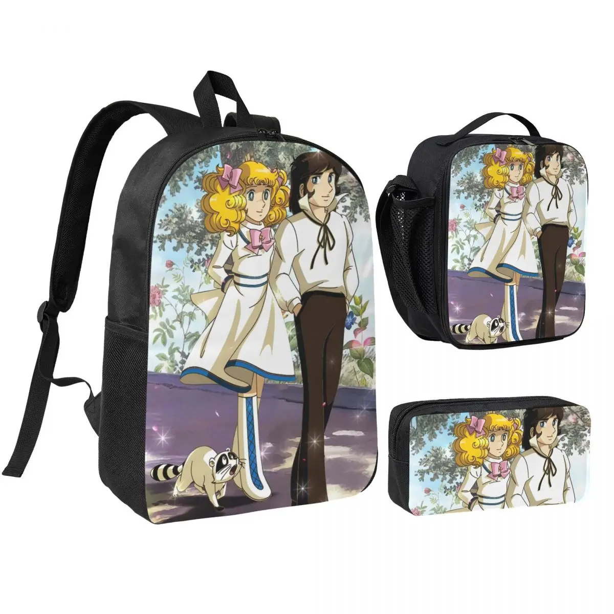 Candy Candy Anime Backpack Boys Girls BookBag School Bag Shoulder Bags 3ps Insulated Lunch Bag Pencil Case
Candy Candy Anime Backpack Boys Girls BookBag School Bag Shoulder Bags 3ps Insulated Lunch Bag Pencil Case