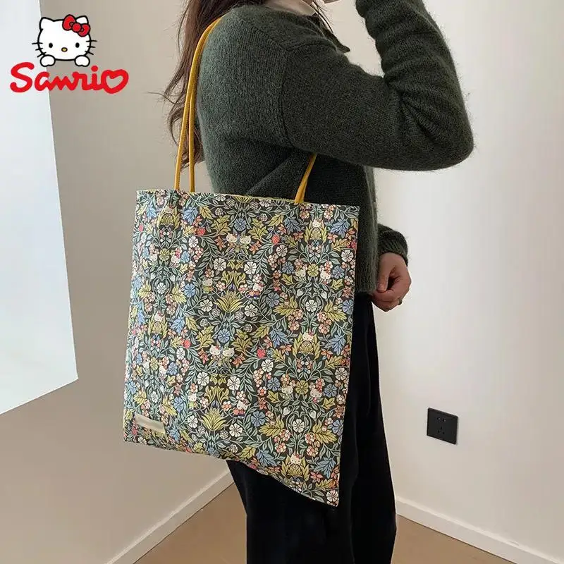 Anime Hello Kitty Canvas Bag Kawaii Cartoon High Quality Handbag with One Shoulder Canvas Bag Fashion Trend Birthday Gift Girls
Anime Hello Kitty Canvas Bag Kawaii Cartoon High Quality Handbag with One Shoulder Canvas Bag Fashion Trend Birthday Gift Girls