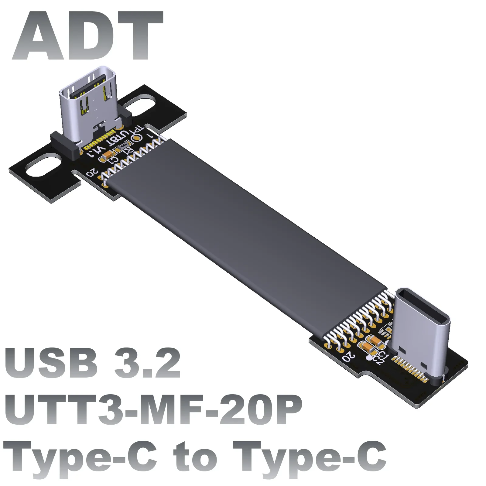 USB3.2 Extension Phone Tablet Type-c Male and Female Charging data cable ADT gen2x2
USB3.2 Extension Phone Tablet Type-c Male and Female Charging data cable ADT gen2x2