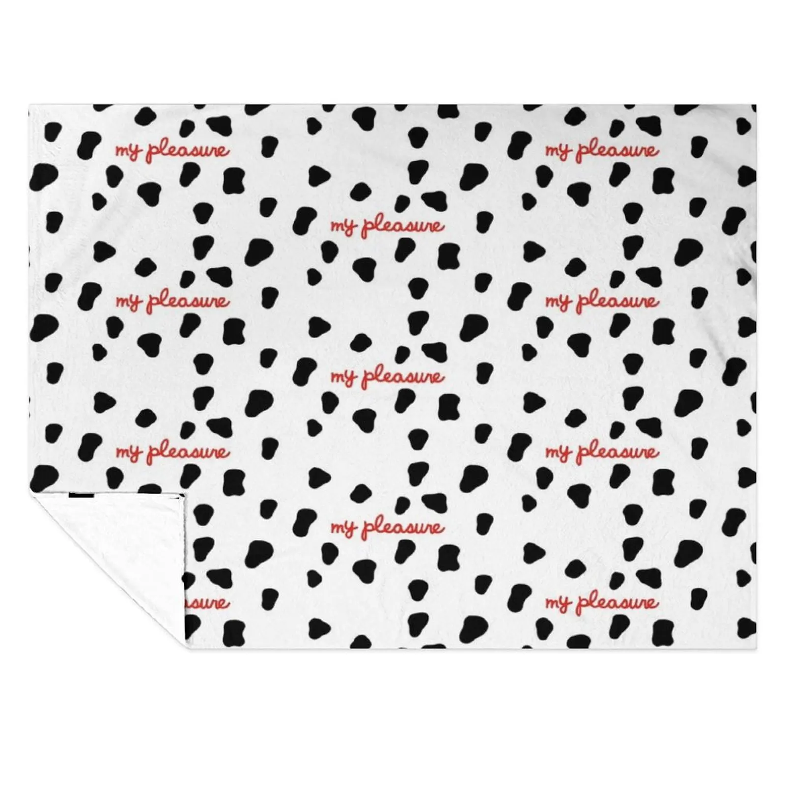 “My Pleasure” Chick V2 With Black Spots Throw Blanket Warm Flannels Shaggy Blankets
“My Pleasure” Chick V2 With Black Spots Throw Blanket Warm Flannels Shaggy Blankets