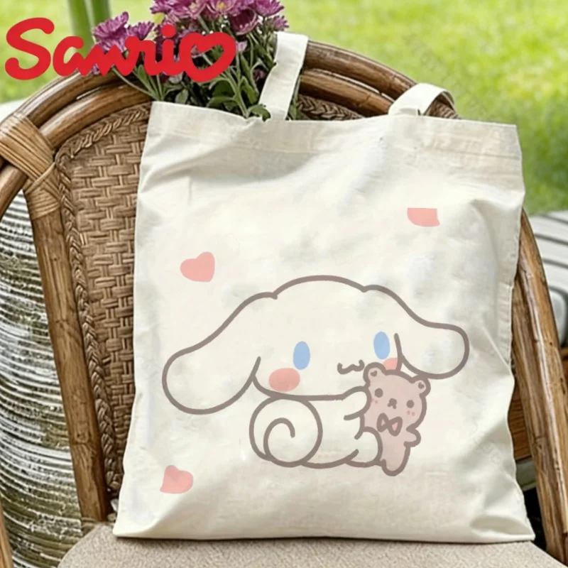 1PC Kawaii Sanrio White Puppy Print Canvas Tote Casual Shopper Bag
1PC Kawaii Sanrio White Puppy Print Canvas Tote Casual Shopper Bag