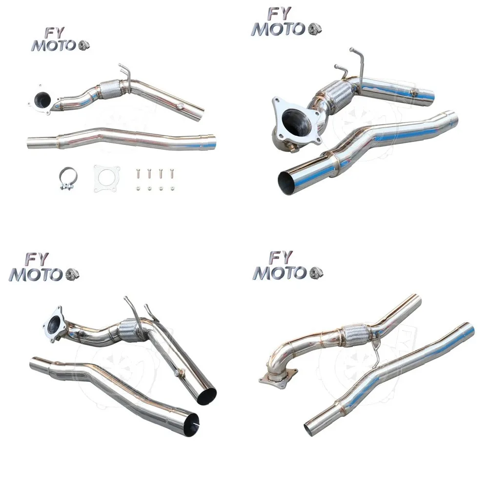 Performance Exhaust Downpipe for Audi A3 S3 Quattro Golf 6R 2.0 TFSI, LHD RHD Fit
Performance Exhaust Downpipe for Audi A3 S3 Quattro Golf 6R 2.0 TFSI, LHD RHD Fit