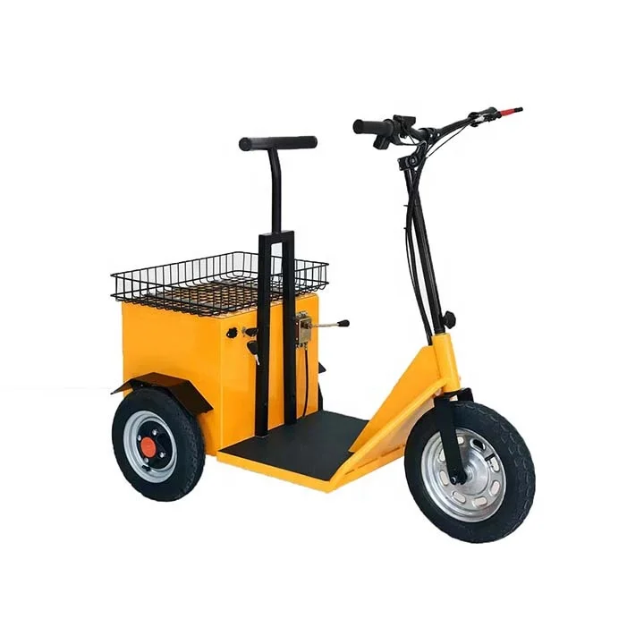 Electric Platform Trolley Tow Tractor Standing Style Order Picker Cart
Electric Platform Trolley Tow Tractor Standing Style Order Picker Cart