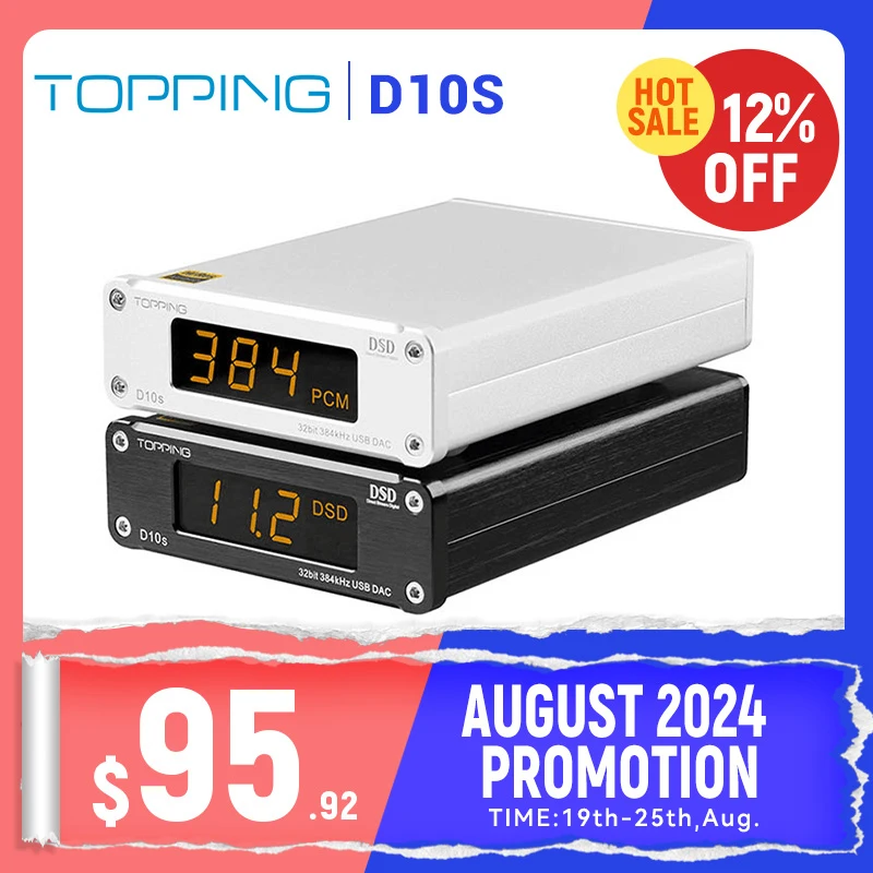 TOPPING D10s MINI цифровой USB ЦАП XMOS XU208 ES9038Q2M PCM384KHz DSD256 Audio HIFI декодер и D10 сбалансированный USB ЦАП
TOPPING D10s MINI цифровой USB ЦАП XMOS XU208 ES9038Q2M PCM384KHz DSD256 Audio HIFI декодер и D10 сбалансированный USB ЦАП