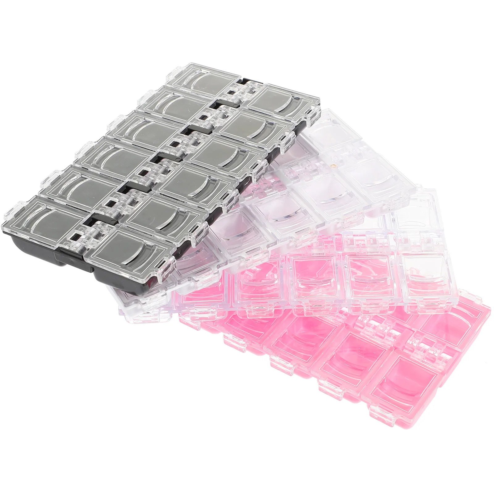 4pcs 12 Compartments Nail Accessories Organizer Clear Plastic Storage Case for Glitters Rhinestones Sheets Flowers Supplies
4pcs 12 Compartments Nail Accessories Organizer Clear Plastic Storage Case for Glitters Rhinestones Sheets Flowers Supplies