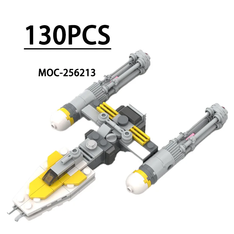 Конструктор MOC-256213: Модель самолета-истребителя с летающим крылом, 130 деталей, развивающая игрушка для детей, подарок на День рождения, Рождество, Новый год
Конструктор MOC-256213: Модель самолета-истребителя с летающим крылом, 130 деталей, развивающая игрушка для детей, подарок на День рождения, Рождество, Новый год
