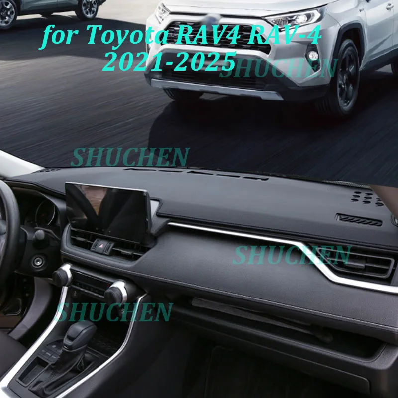 Светозащитная накладка на приборную панель автомобиля для Toyota RAV4 RAV-4 2021-2025, приборная панель, солнцезащитный ковер, аксессуары для интерьера
Светозащитная накладка на приборную панель автомобиля для Toyota RAV4 RAV-4 2021-2025, приборная панель, солнцезащитный ковер, аксессуары для интерьера