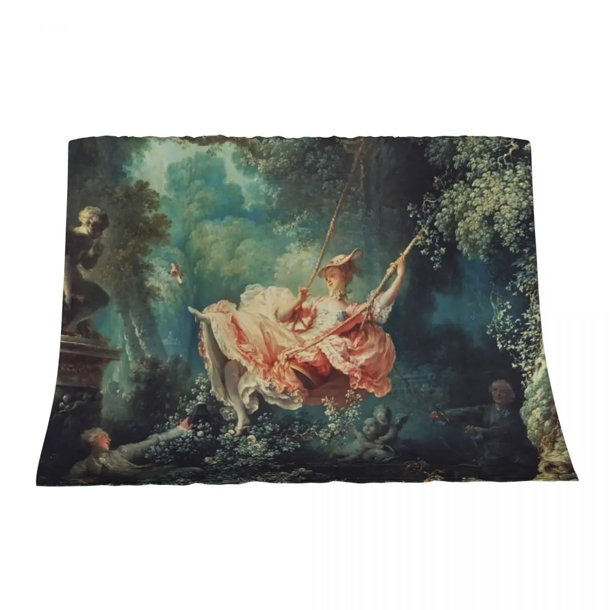 Jean-Honor Fragonard - The Swing (L'Escarpolette) (1767) Throw Blanket Sofa Quilt Baby Beautifuls Hairys Blankets
Jean-Honor Fragonard - The Swing (L'Escarpolette) (1767) Throw Blanket Sofa Quilt Baby Beautifuls Hairys Blankets