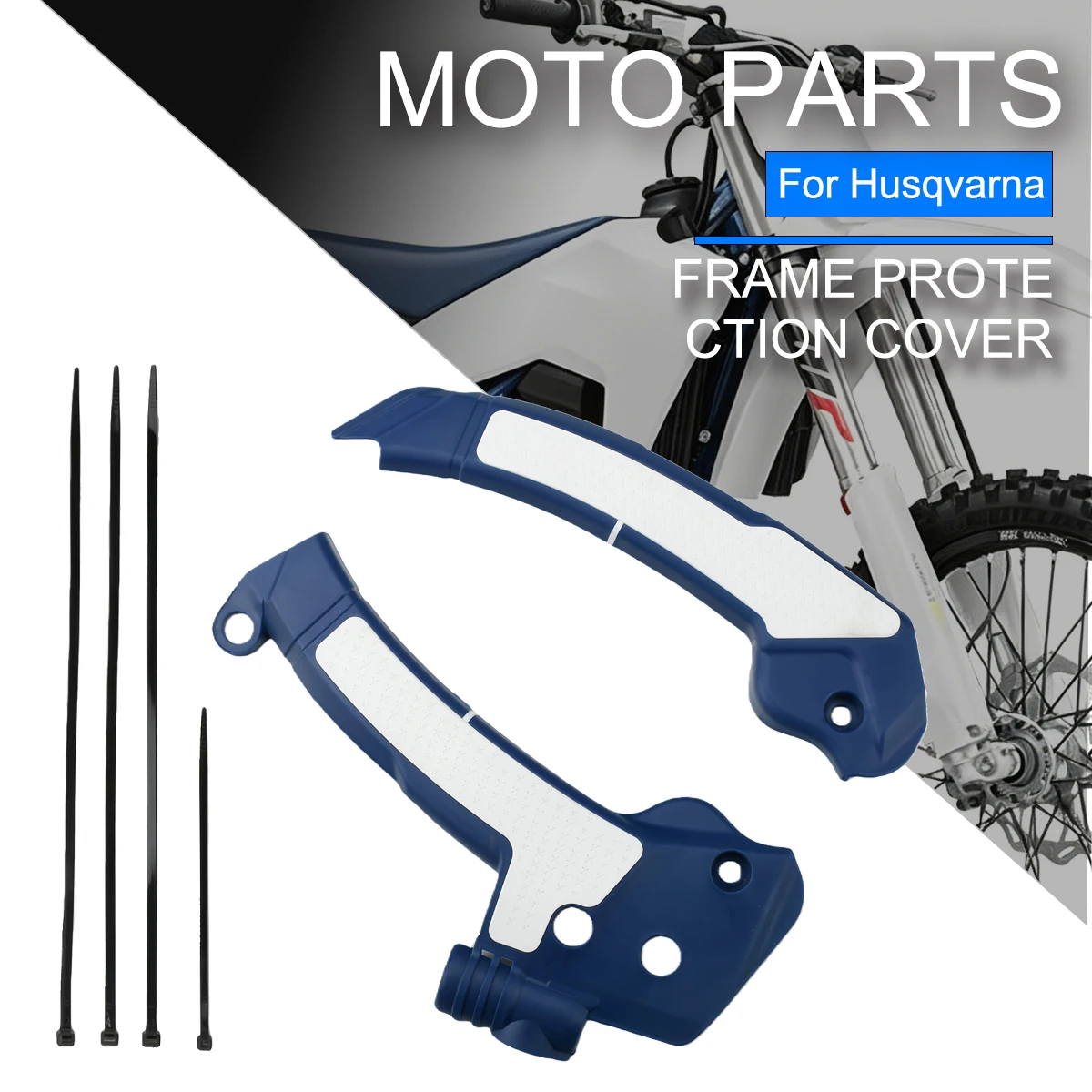Motorcycle NEW Two-Color Plastic Frame Protection Cover For HUSQVARNA TC TE TX FC FE FX 125 150 250 300 350 450 501 2023-2025
Motorcycle NEW Two-Color Plastic Frame Protection Cover For HUSQVARNA TC TE TX FC FE FX 125 150 250 300 350 450 501 2023-2025