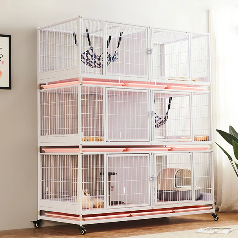 Large capacity cat cage, three-layer cat cage, cat house, pet cage
Large capacity cat cage, three-layer cat cage, cat house, pet cage