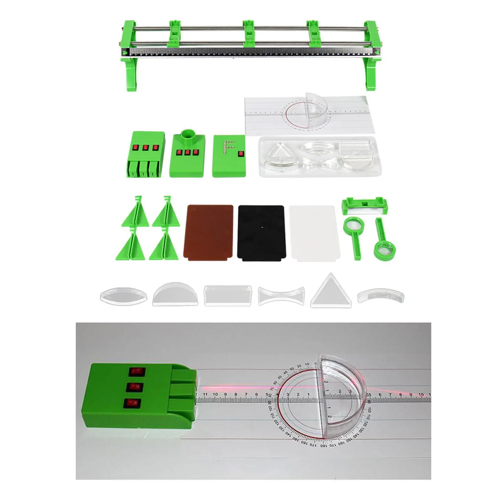 Physics Optics Experiment Kits Optical Instrument Stand DIY Projects Convex Lens
Physics Optics Experiment Kits Optical Instrument Stand DIY Projects Convex Lens