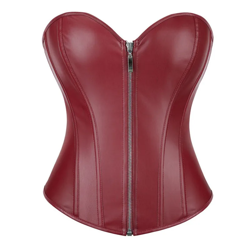 Бордовый, зеленый, коричневый, стимпанк, корсет из искусственной кожи, топы с застежкой-молнией, женские готические боди для девочек, сексуальный корсет, осень-зима
Бордовый, зеленый, коричневый, стимпанк, корсет из искусственной кожи, топы с застежкой-молнией, женские готические боди для девочек, сексуальный корсет, осень-зима
