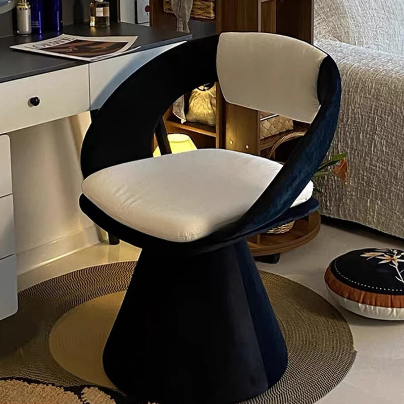 Cream Velvet Vanity Stool Swivel Rotating Chair with Backrest for Bedroom Wide Seat Comfortable Makeup Bench for Salon Home
Cream Velvet Vanity Stool Swivel Rotating Chair with Backrest for Bedroom Wide Seat Comfortable Makeup Bench for Salon Home