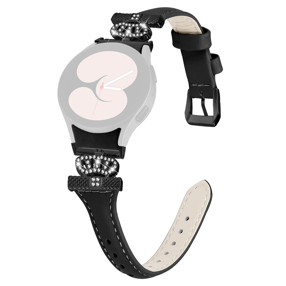 For Samsung Galaxy Watch6 44mm / Watch6 Classic 43mm / 47mm Leather Watchband Black Buckle Watch Strap - Black
For Samsung Galaxy Watch6 44mm / Watch6 Classic 43mm / 47mm Leather Watchband Black Buckle Watch Strap - Black