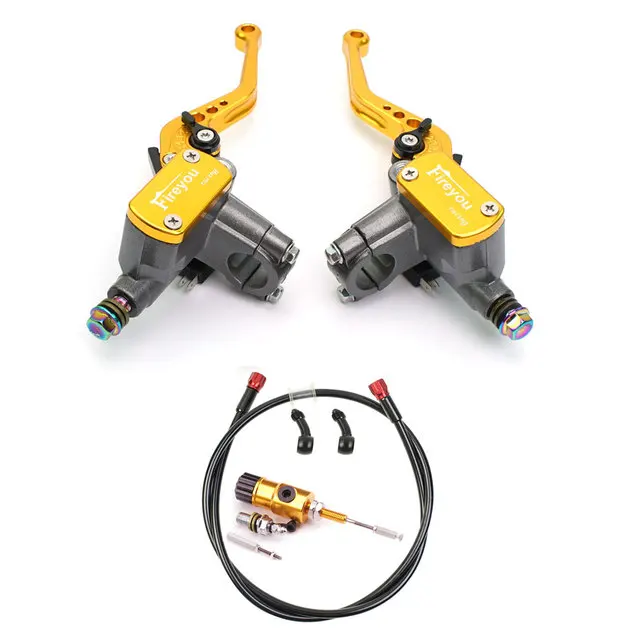 22mm Universal Motorcycle Hydraulic Clutch Brake Pump with Bottom Hose Pump for YAMAHA R1 R3 R6 MT09
22mm Universal Motorcycle Hydraulic Clutch Brake Pump with Bottom Hose Pump for YAMAHA R1 R3 R6 MT09