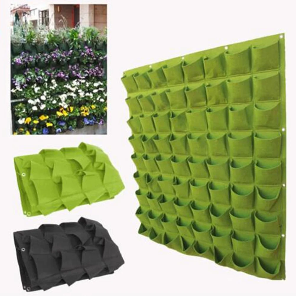 1PC Wall Hanging Planting Bag Vertical 12-Pocket Planter Felt Growing Bag for Garden Outdoor (Green)
1PC Wall Hanging Planting Bag Vertical 12-Pocket Planter Felt Growing Bag for Garden Outdoor (Green)