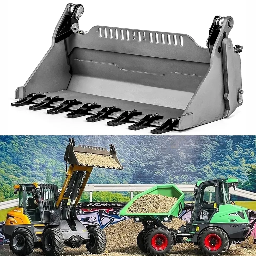 LESU 1/14 Metal Openable Bucket For Remote Control Hydraulic 4X4 Wheeled Loader AOUE MCL8 Model Parts Unpainted kits TH23086
LESU 1/14 Metal Openable Bucket For Remote Control Hydraulic 4X4 Wheeled Loader AOUE MCL8 Model Parts Unpainted kits TH23086
