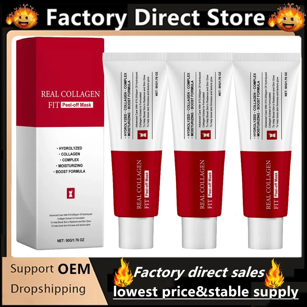 3Pcs Hydrating Collagen Night Wrapping Mask Elasticity Moisturizing Collagen Peel off Face Mask For Glowing Skin Face Care
3Pcs Hydrating Collagen Night Wrapping Mask Elasticity Moisturizing Collagen Peel off Face Mask For Glowing Skin Face Care