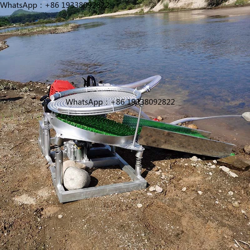 High Efficiency Small Scale Mineral Separator Easy to Carry Gold Panning Machine for Miners
High Efficiency Small Scale Mineral Separator Easy to Carry Gold Panning Machine for Miners