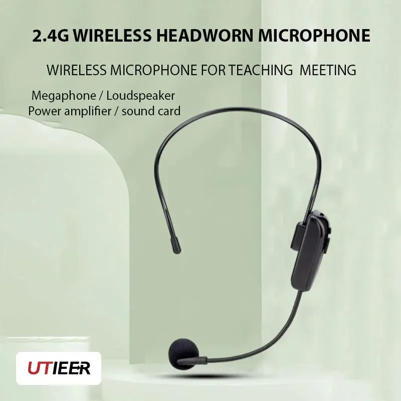 UHF Headset Wireless Microphone Little Bee Amplifier Teacher Use Teaching Microphone Outdoor Stage Sound Earphone
UHF Headset Wireless Microphone Little Bee Amplifier Teacher Use Teaching Microphone Outdoor Stage Sound Earphone