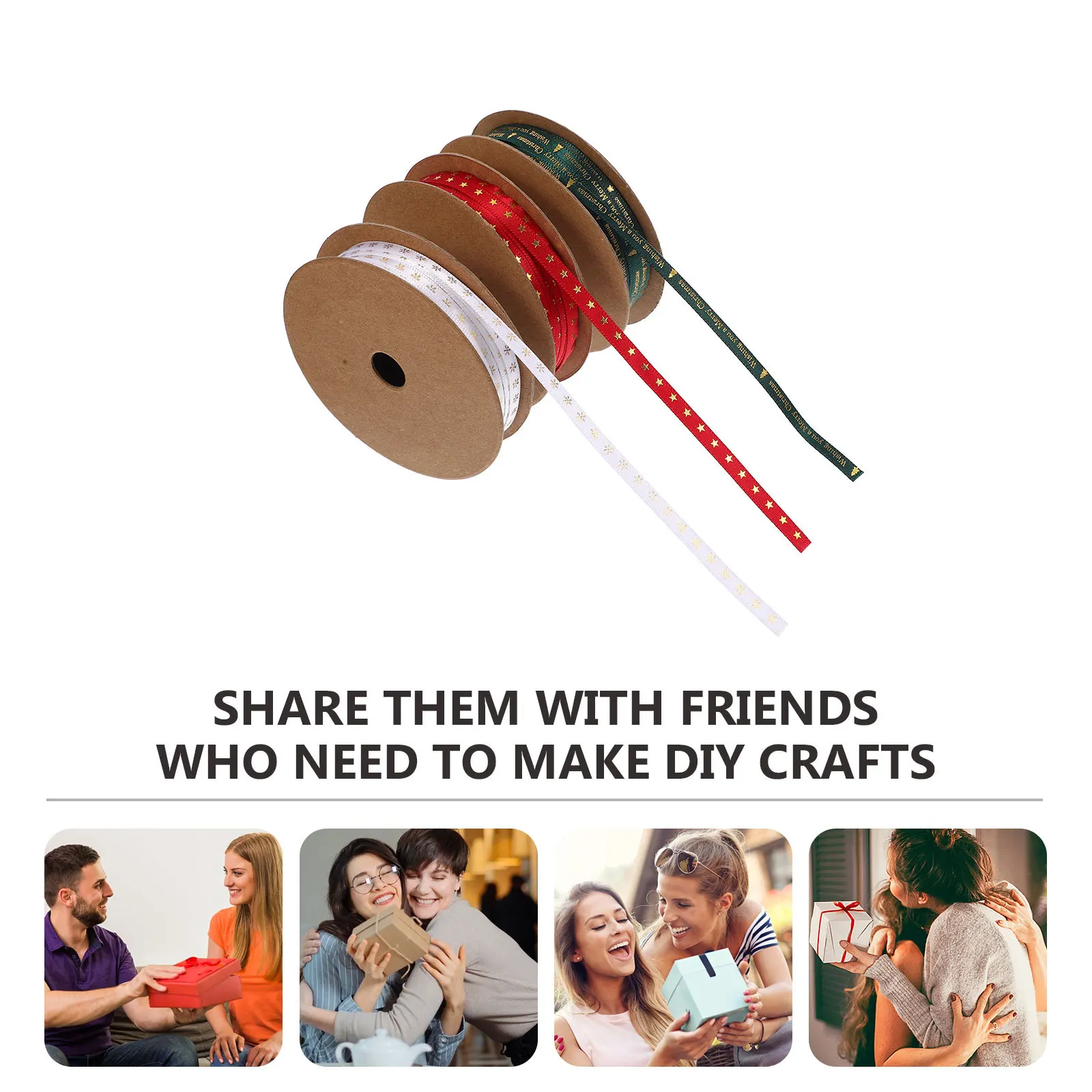 3 Rolls Polyester Gift Wrapping Ribbon Wear Resistant Christmas Ribbon DIY Xmas Tree Bow Making Decoration Christmas Ribbons 
3 Rolls Polyester Gift Wrapping Ribbon Wear Resistant Christmas Ribbon DIY Xmas Tree Bow Making Decoration Christmas Ribbons