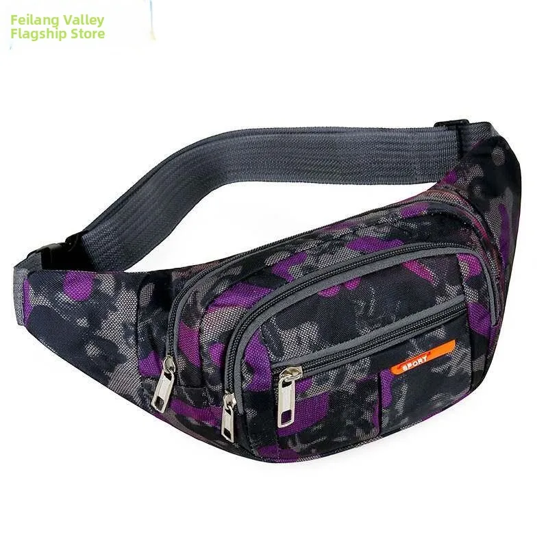 Thickened Oxford Cloth Men's Waist Bag Lightweight Running Outdoor Sports Chest Bag Durable Business Money Bag Fly Blue Valley
Thickened Oxford Cloth Men's Waist Bag Lightweight Running Outdoor Sports Chest Bag Durable Business Money Bag Fly Blue Valley