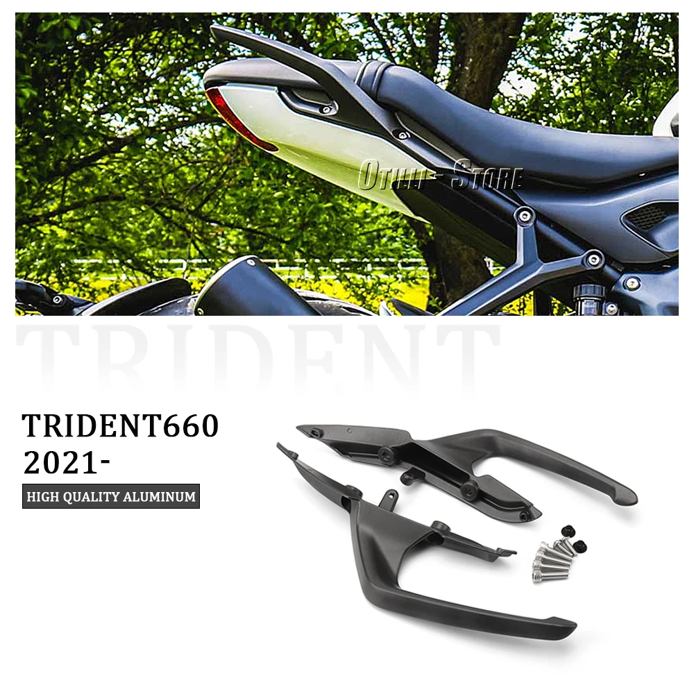 New 2021-2023 For Trident660 TRIDENT660 Trident Handgrips Hand Grip Grab Bar Handle Armrest TRIDENT 660 Rear Handrail Passenger
New 2021-2023 For Trident660 TRIDENT660 Trident Handgrips Hand Grip Grab Bar Handle Armrest TRIDENT 660 Rear Handrail Passenger