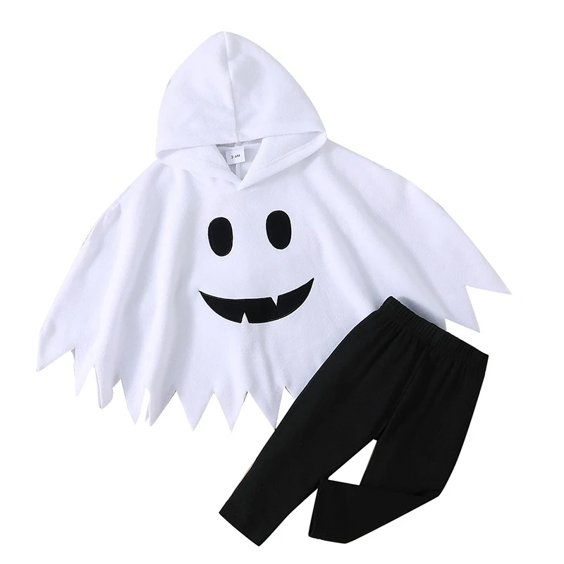 Halloween Cosplay Clothing Newborn Baby Boys Girls Clothing Set Long Sleeved Cotton Printed Cape+Pants Children Clothing Suit
Halloween Cosplay Clothing Newborn Baby Boys Girls Clothing Set Long Sleeved Cotton Printed Cape+Pants Children Clothing Suit