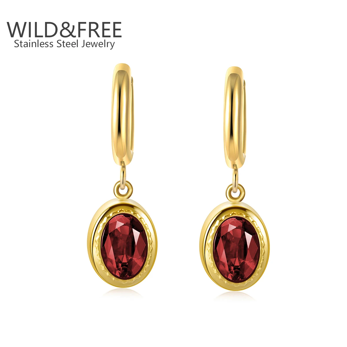 Gold Plated Three Colors Stainless Steel Cubic Zirconia Earrings Drop Earrings for Women Titanium Steel Jewelry Statement Gift
Gold Plated Three Colors Stainless Steel Cubic Zirconia Earrings Drop Earrings for Women Titanium Steel Jewelry Statement Gift