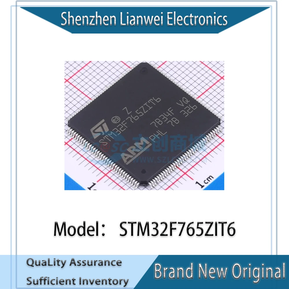 100% New Original STM32F765ZIT6 IC MCU Chipset TQFP-144
100% New Original STM32F765ZIT6 IC MCU Chipset TQFP-144