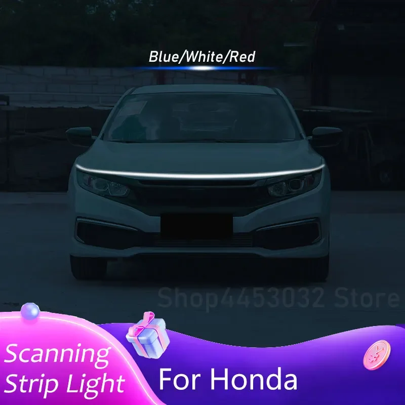DRL Car LED Hood Light Strip For Honda Civic Accord Ridgeline CR-V HRV Fit Daytime Running Lights Start Scanning Accessories
DRL Car LED Hood Light Strip For Honda Civic Accord Ridgeline CR-V HRV Fit Daytime Running Lights Start Scanning Accessories