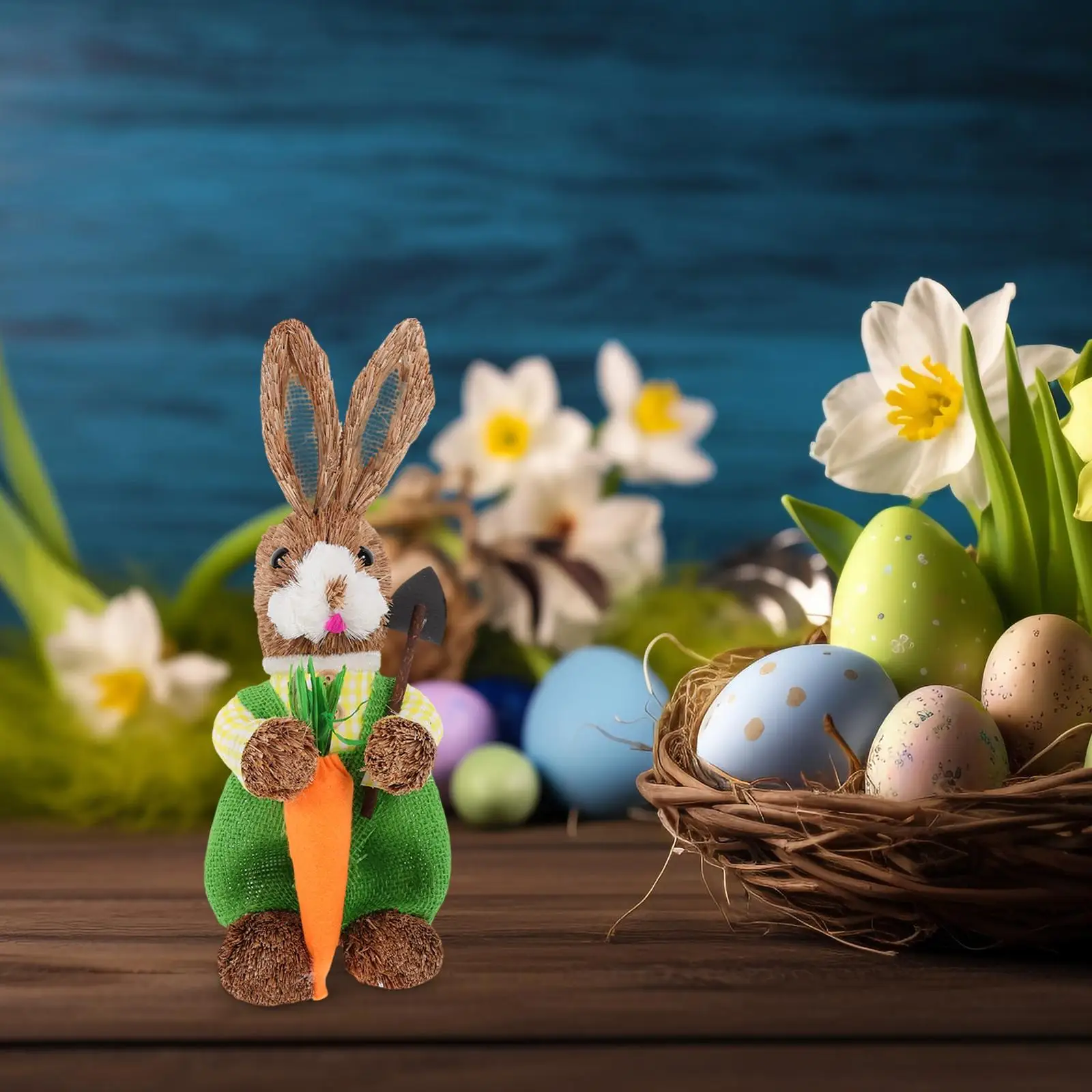 Kids Easter Cute Hay Creative Bunny Statue Straw Woven Craft Small Rabbit Adorn Ornament Baby
Kids Easter Cute Hay Creative Bunny Statue Straw Woven Craft Small Rabbit Adorn Ornament Baby