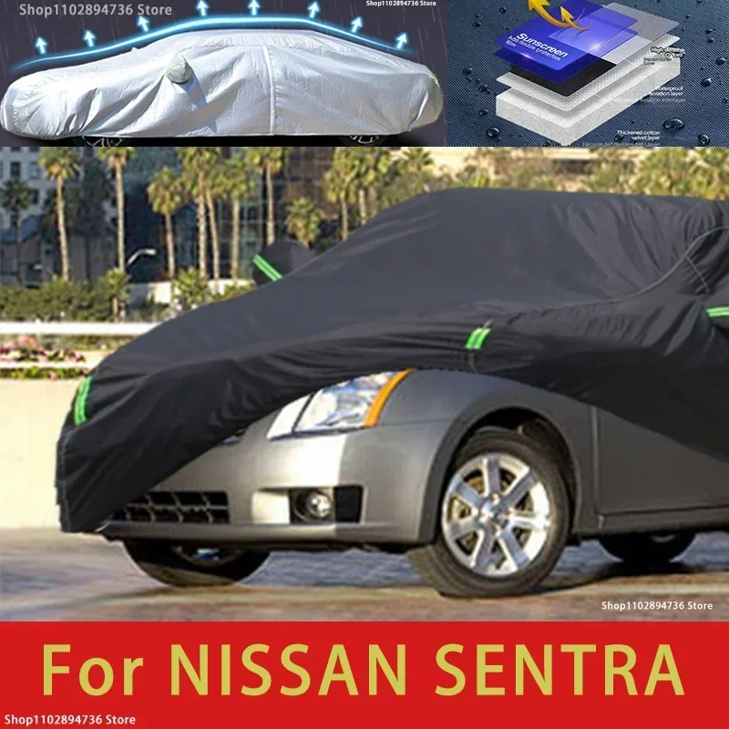 For Nissan Sentra Fit Outdoor Protection Car Covers Snow Cover Sunshade Waterproof Dustproof Exterior black car cover
For Nissan Sentra Fit Outdoor Protection Car Covers Snow Cover Sunshade Waterproof Dustproof Exterior black car cover