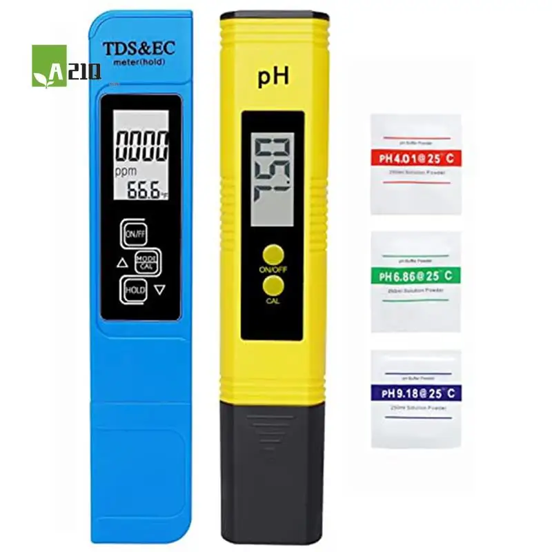 A21Q -PH And TDS Meter Combo Digital PH Water Tester 3-In-1 TDS Temperature & EC Meter As Shown For Drinking Water, Hydroponicse
A21Q -PH And TDS Meter Combo Digital PH Water Tester 3-In-1 TDS Temperature & EC Meter As Shown For Drinking Water, Hydroponicse
