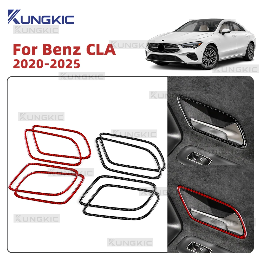 Настоящее мягкое углеродное волокно для Mercedes Benz A CLA Class W177 W118 C118 2020-2024 2025, наклейка на рамку внутренней дверной ручки автомобиля
Настоящее мягкое углеродное волокно для Mercedes Benz A CLA Class W177 W118 C118 2020-2024 2025, наклейка на рамку внутренней дверной ручки автомобиля
