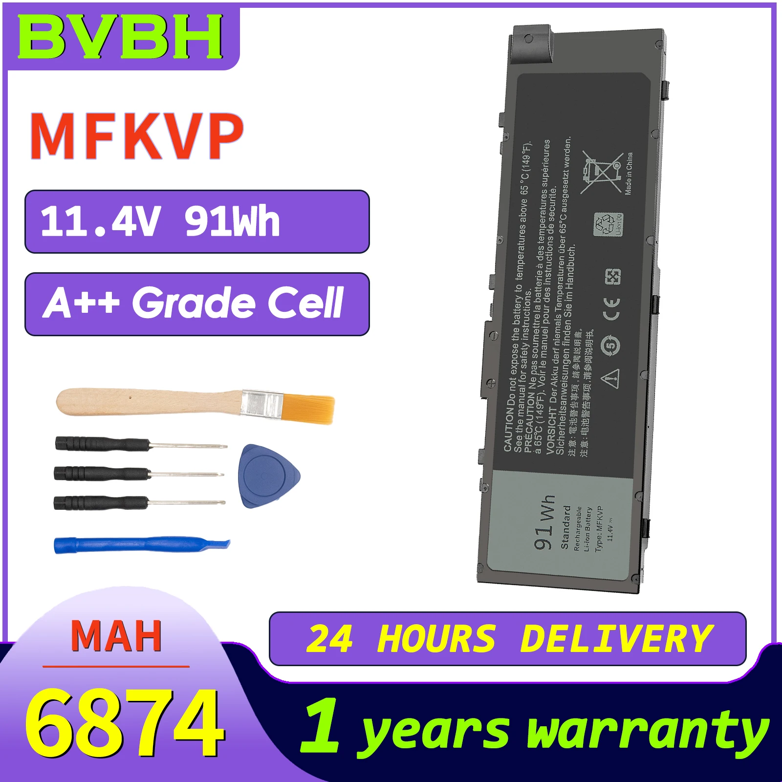MFKVP GR5D3 Battery 7520,M7510 for Dell Precision 15,7510,17,7710 Series M28DH 1G9VM,T05W1 Precision TWCPG/451-BBSF
MFKVP GR5D3 Battery 7520,M7510 for Dell Precision 15,7510,17,7710 Series M28DH 1G9VM,T05W1 Precision TWCPG/451-BBSF
