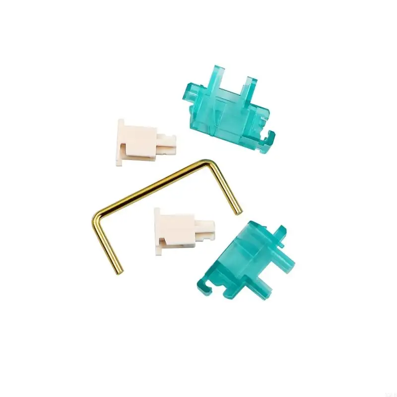 X3UB Transparent Blue Gold Plated Plate Mounted Stabilizer for Mechanical Keyboard
X3UB Transparent Blue Gold Plated Plate Mounted Stabilizer for Mechanical Keyboard